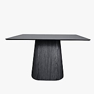 Mesa de Jantar Cone Ébano: Elegância e Espaço - imagem 1