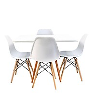 Mesa de Jantar Eiffel 80cm: Elegância para sua Casa - imagem 1