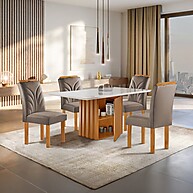 Mesa de Jantar Elis: Elegância e Conforto - imagem 1