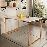 Mesa de Jantar Industrial Steel: Design e Durabilidade - imagem 1