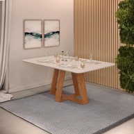Mesa de Jantar Kiara: Elegância e Espaço! - imagem 1