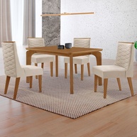 Mesa de Jantar Liz: Elegância para sua Casa - imagem 1