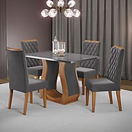 Mesa de Jantar Los Angeles: Elegância e Praticidade - imagem 1