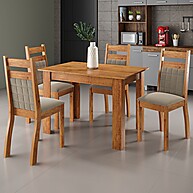 Mesa de Jantar Malbec 4 Lugares: Elegância e Praticidade - imagem 1