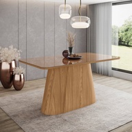 Mesa de Jantar Olívia 160cm: Elegância e Conforto - imagem 1