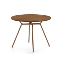 Mesa de Jantar Redonda 1m: Design e Durabilidade - imagem 1