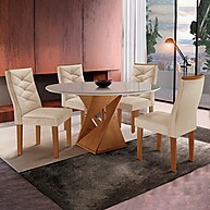 Mesa de Jantar Redonda: Elegância para sua Casa - imagem 1