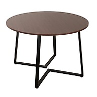 Mesa de Jantar Redonda Rotterdam: Elegância Industrial - imagem 1