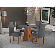 Mesa de Jantar Redonda Spirit: Elegância para 4 Pessoas - imagem 1