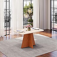 Mesa de Jantar Siena: Elegância e Espaço! - imagem 1