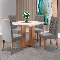 Mesa de Jantar Sophia: Elegância para 4 Pessoas - imagem 1