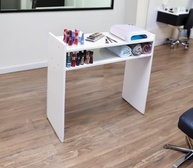 Mesa de Manicure com Reforço Branca - Design Moderno e Acabamento em Alto Brilho - imagem 3