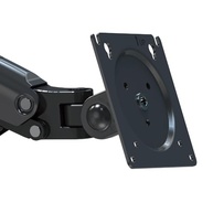 Suporte Articulado de Mesa, Pistão a Gás, Design Compacto e Retrátil, Ergonômico, Monitores 17'' a 35'', 2kg a 9kg, Preto, F80N, ELG - imagem 4