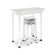Mesa Dobrável 4 Lugares: Asti Branco para Cozinhas! - imagem 1