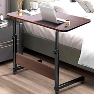 Mesa Notebook Portátil Ajustável com Rodas - Design Moderno para Casa e Escritório - imagem 2