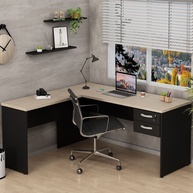 Mesa em L 160x150cm Carvalho: Seu Escritório Completo - imagem 1