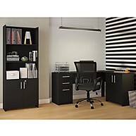 Mesa em L + Armário: Seu Escritório Completo! - imagem 1