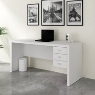 Mesa Escritório 155cm: Organize-se com Estilo! - imagem 1