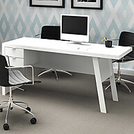 Mesa Escritório 2 Gavetas: Organize-se com Estilo! - imagem 1
