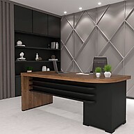 Mesa Escritório 4 Gavetas: Organize-se com Estilo! - imagem 1