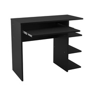 Mesa Escrivaninha Gamer para PC e Escritório - Design Moderno Preto - imagem 5