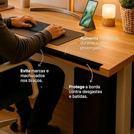 Protetor de Quina e Borda de Mesa EVA 1,90m - Fita Anti-Impacto para Segurança Infantil e Conforto no Home Office - imagem 5