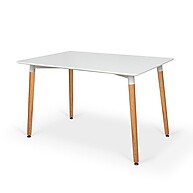 Mesa Jantar Eiffel 120x80 – Elegância em Madeira e Metal - imagem 1