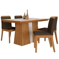 Mesa Kiara: Jantar Completo com 4 Cadeiras - imagem 1
