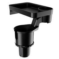 Bandeja Giratória 360° para Carro: Mesa Ajustável e Antiderrapante para Lanches e Bebidas - imagem 1