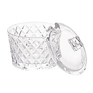 Açucareiro Lyor Diamante de Cristal 10cm – Elegância na Mesa - imagem 2