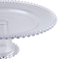 Prato p/ Bolo Vidro 30cm Petit Cazza – Elegância na Mesa - imagem 2