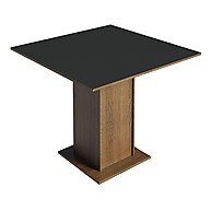 Mesa Quadrada Madesa: Rustic e Preto! - imagem 1