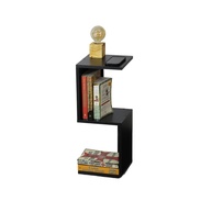 Mesa Cabeceira S 24x24x60cm - Design Moderno para Quarto com Acabamento Preto - imagem 1
