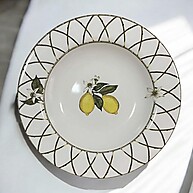 Prato Fundo Limão Sicialiano: Elegância à Sua Mesa - imagem 1