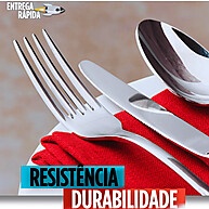 Kit Talheres Inox 24 Peças: Elegância na Sua Mesa! - imagem 1