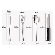 Kit Talheres Inox: Elegância para Sua Mesa - imagem 1
