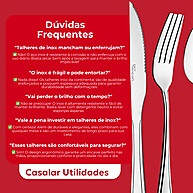 Jogo de Colheres Inox: 24 Peças para Sua Mesa! - imagem 1