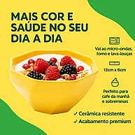 Kit 2 Bowls Cerâmica 350ml – Estilo e Resistência para Sua Mesa - imagem 1