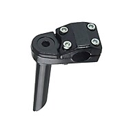 Mesa Suporte Guidão Cross 21.1 Alumínio Preto – Estabilidade e Segurança para Sua Bike - imagem 1