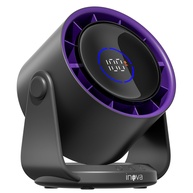 Ventilador de Mesa INAVA Ultra Silencioso 28dB com 100 Velocidades, Display Digital e Bateria Recarregável - imagem 1