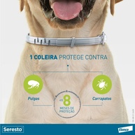 Seresto: Coleira Antipulgas Cães 8kg+ – 8 Meses - imagem 2