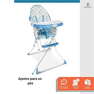 Cadeira de Alimentação Flash Baby Style Azul - Conforto e Segurança para Bebês (6 a 36 Meses) - imagem 5
