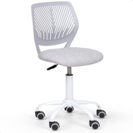 Cadeira Kids and Teens Giratória Tela Mesh Moderna - Conforto e Estilo para Estudo e Lazer (Cinza) - imagem 5