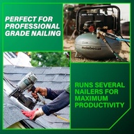Metabo HPT THE TANK: Compressor de Ar Portátil 200 PSI | 6 Galões | Potência e Versatilidade para Profissionais - imagem 5