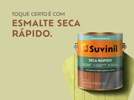 Tinta Suvinil Tintas para madeiras e metais esmalte brilhante seca rapido 3.6L - Amarelo ouro - 53349365 - imagem 5