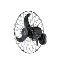 Ventilador Oscilante de Parede 60cm Goar Metal Preto 127V - Potente e Silencioso - imagem 1