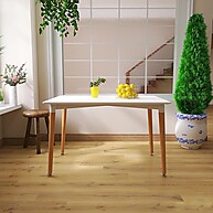 Mesa Jantar Eiffel 120x80 – Elegância em Madeira e Metal - imagem 2