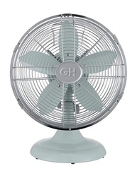 Ventilador de Mesa Retrô 30cm em Metal | 3 Velocidades, Oscilação Ampla e Design Clássico - imagem 4