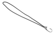 100 Elásticos Extensores Cinza 40cm com Gancho Metal: Amarração Segura para Lonas, Motos e Cargas - imagem 4