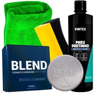 Kit Pneu Pretinho 500ml Vintex Blend Metal 150g Vonixx e Acessórios Karbox - imagem 1